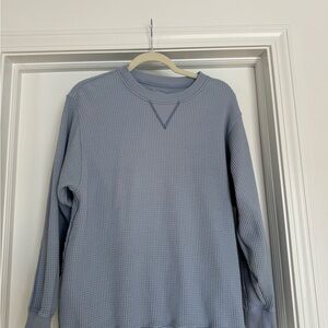 Aerie Light Blue Crewneck Sweater